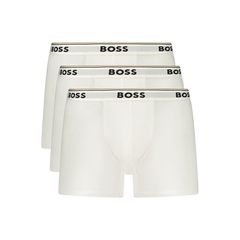 Hugo Boss Bianco Cotton Men Boxer Short | Regal Royce