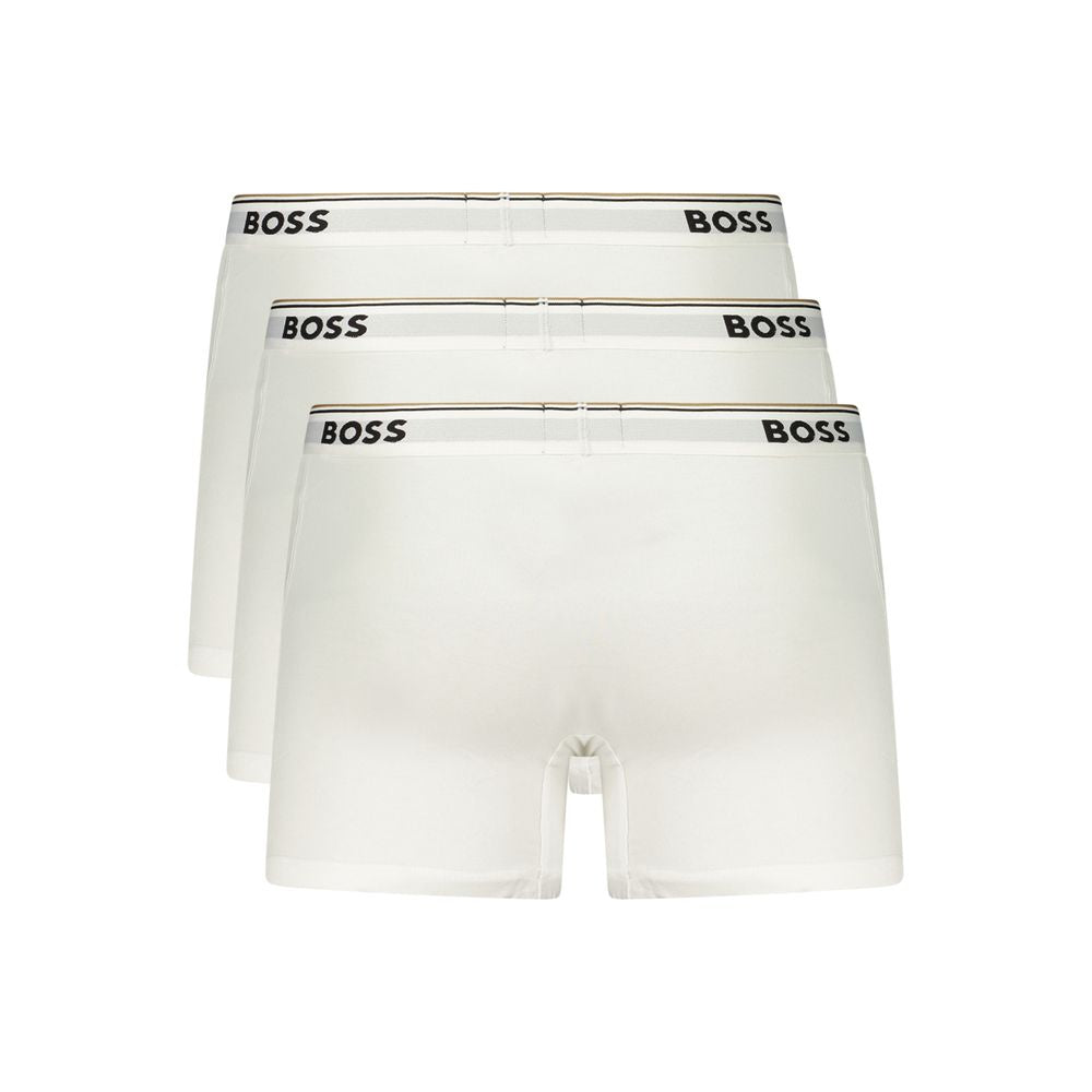 Hugo Boss Bianco Cotton Men Boxer Short | Regal Royce