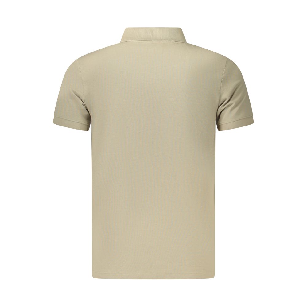 Timberland Beige Cotton Men Polo Shirt | Regal Royce