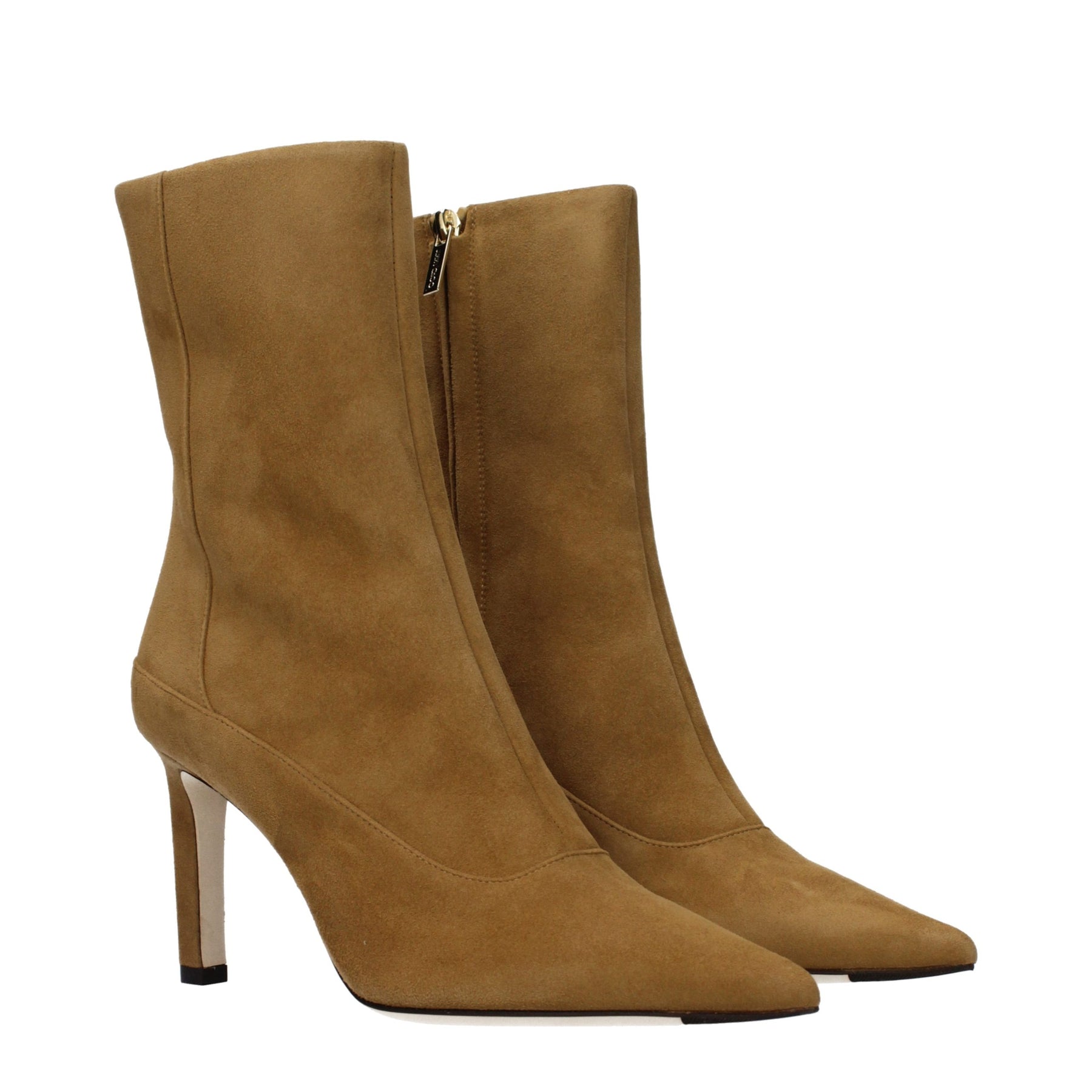 Jimmy Choo Brown Leather Ankle Boots | Regal Royce
