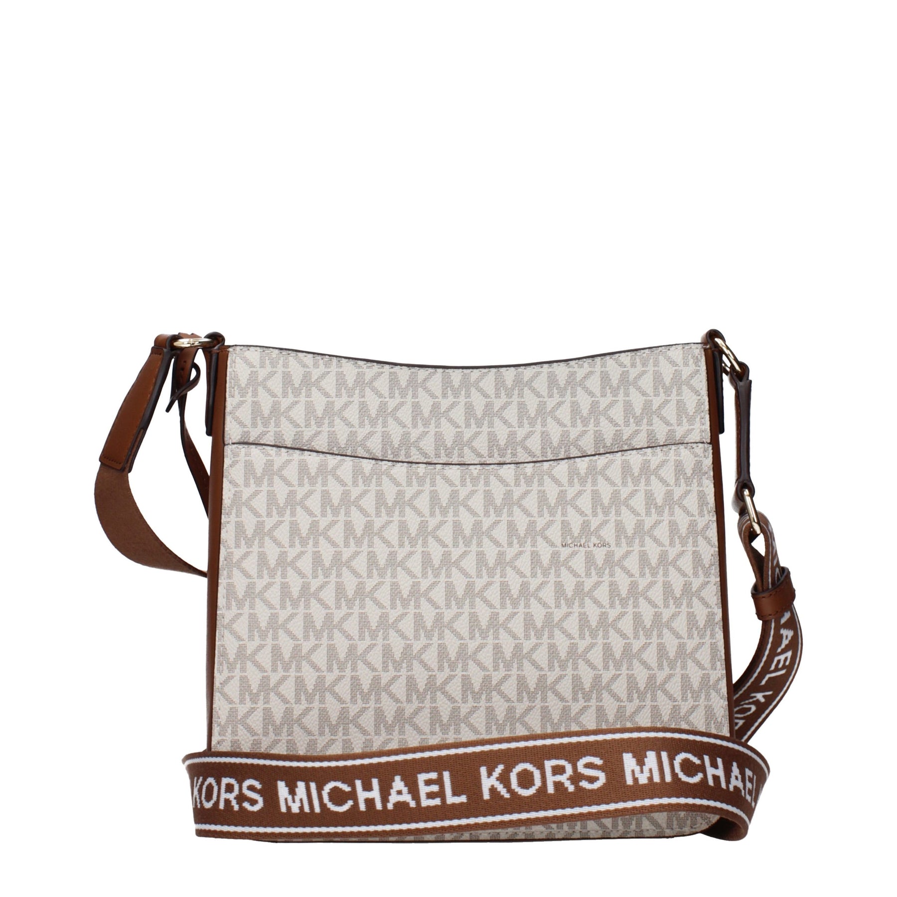 Michael Kors Beige Fabric Crossbody Bag | Regal Royce