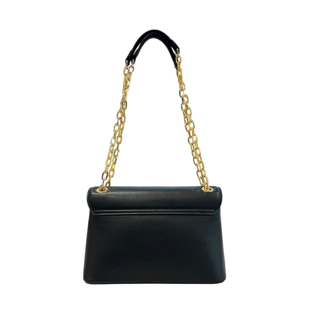 Twinset Black PU Women Crossbody Bag | Regal Royce