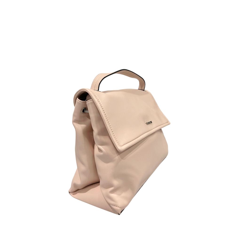 Twinset Pink PU Women Handbag | Regal Royce
