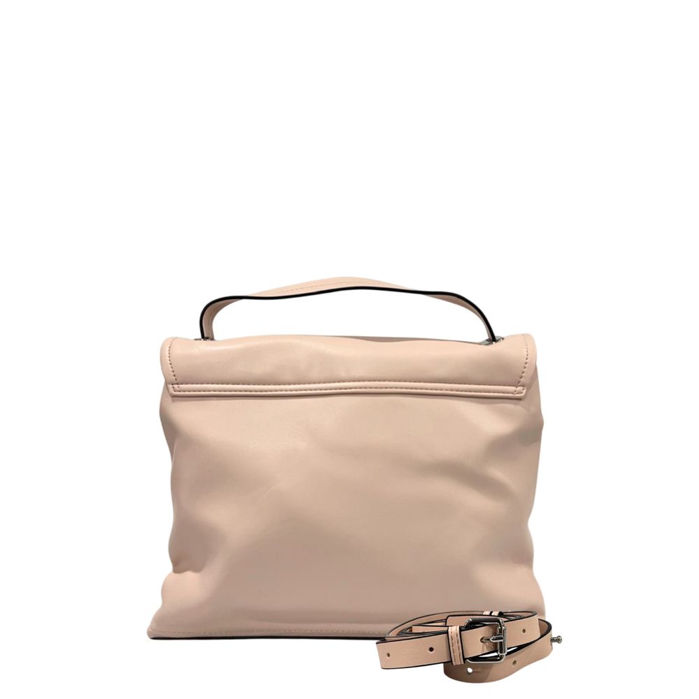 Twinset Pink PU Women Handbag | Regal Royce