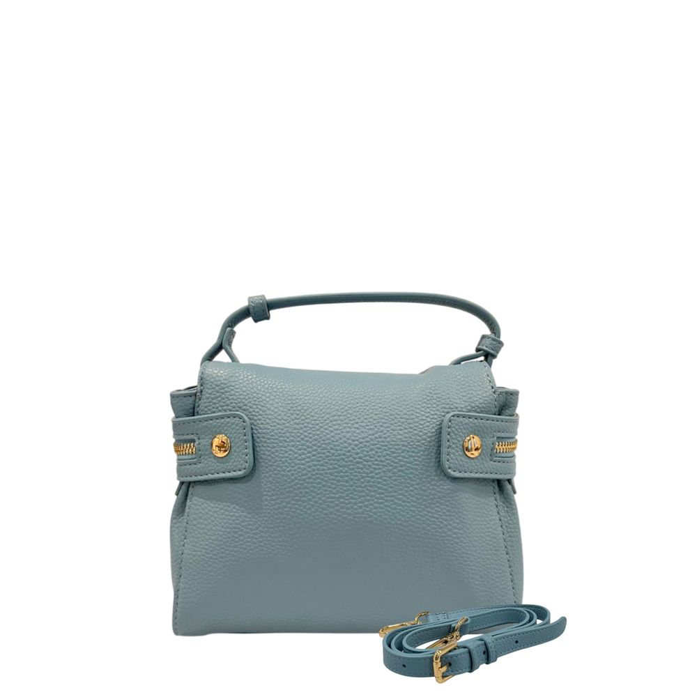 Twinset Blue PU Women Handbag | Regal Royce