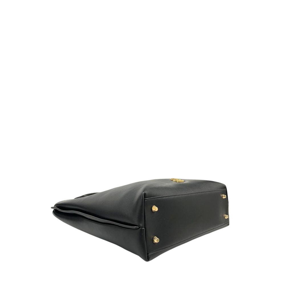 Twinset Black PU Women Shoulder Bag | Regal Royce