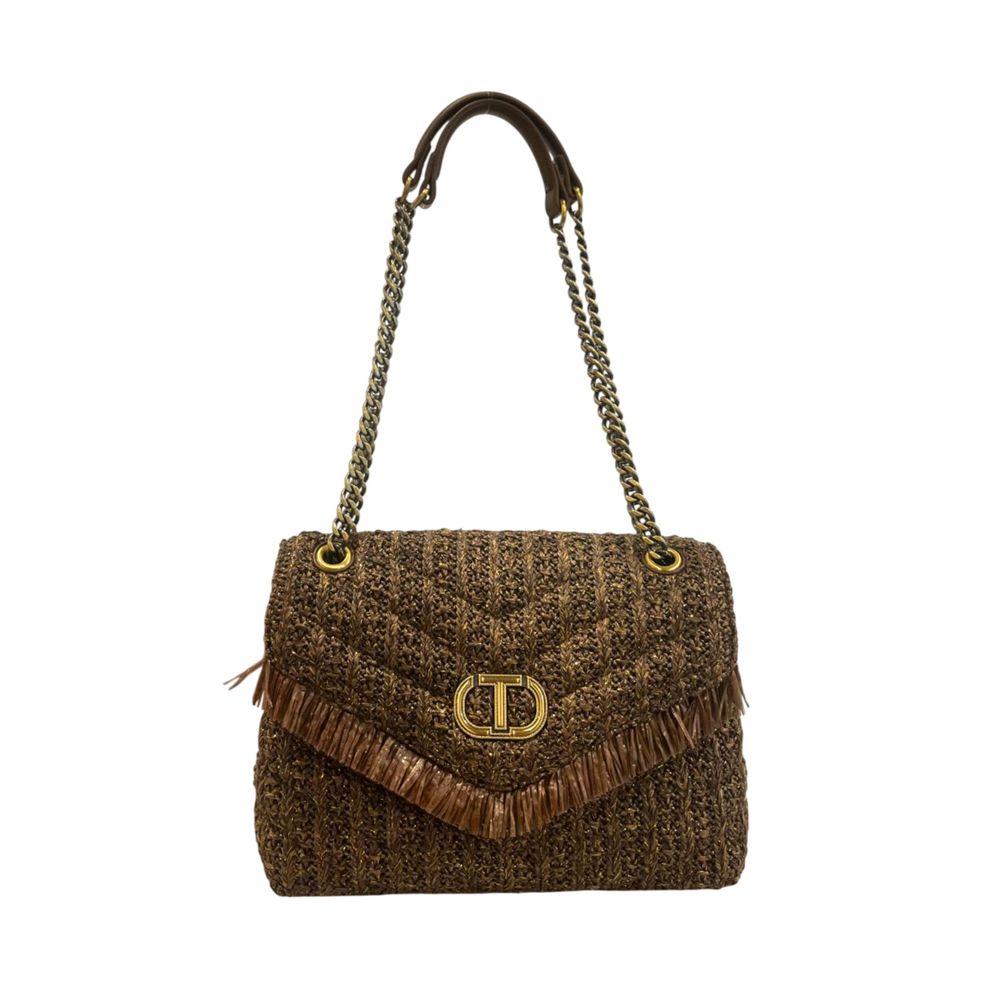 Twinset Brown Polypropylene Women Crossbody Bag | Regal Royce