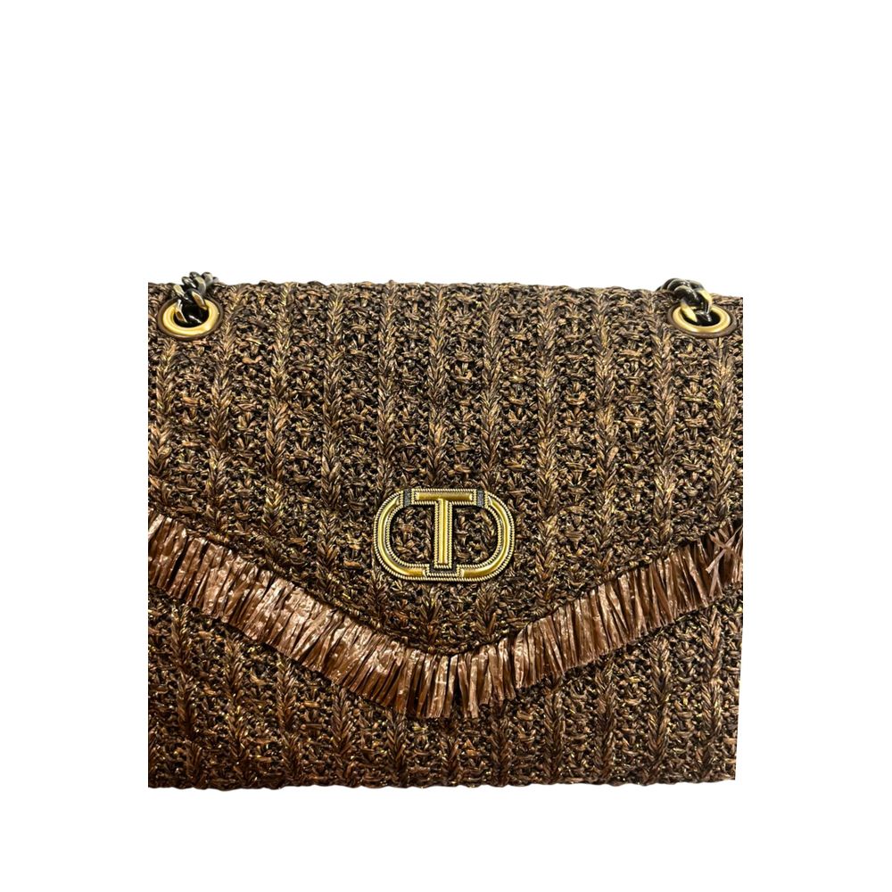 Twinset Brown Polypropylene Women Crossbody Bag | Regal Royce