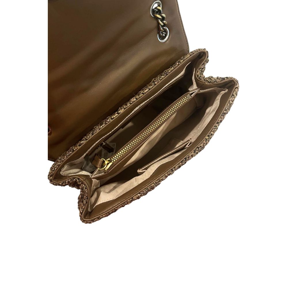 Twinset Brown Polypropylene Women Crossbody Bag | Regal Royce