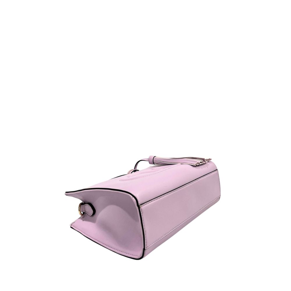 Twinset Purple PU Women Handbag | Regal Royce