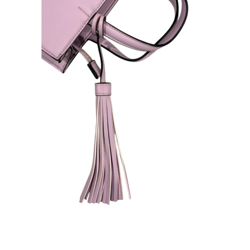 Twinset Purple PU Women Handbag | Regal Royce