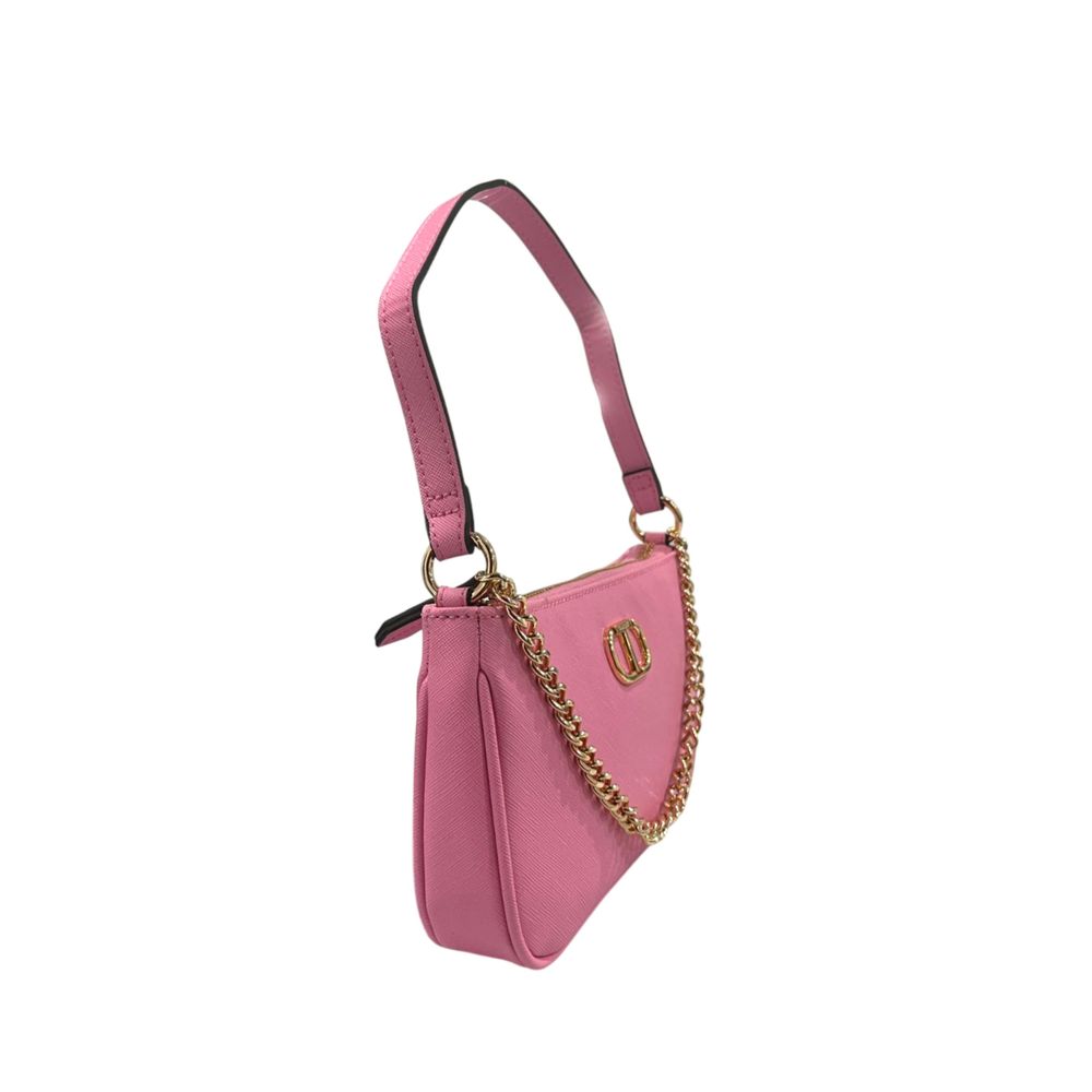 Twinset White PU Women Handbag | Regal Royce