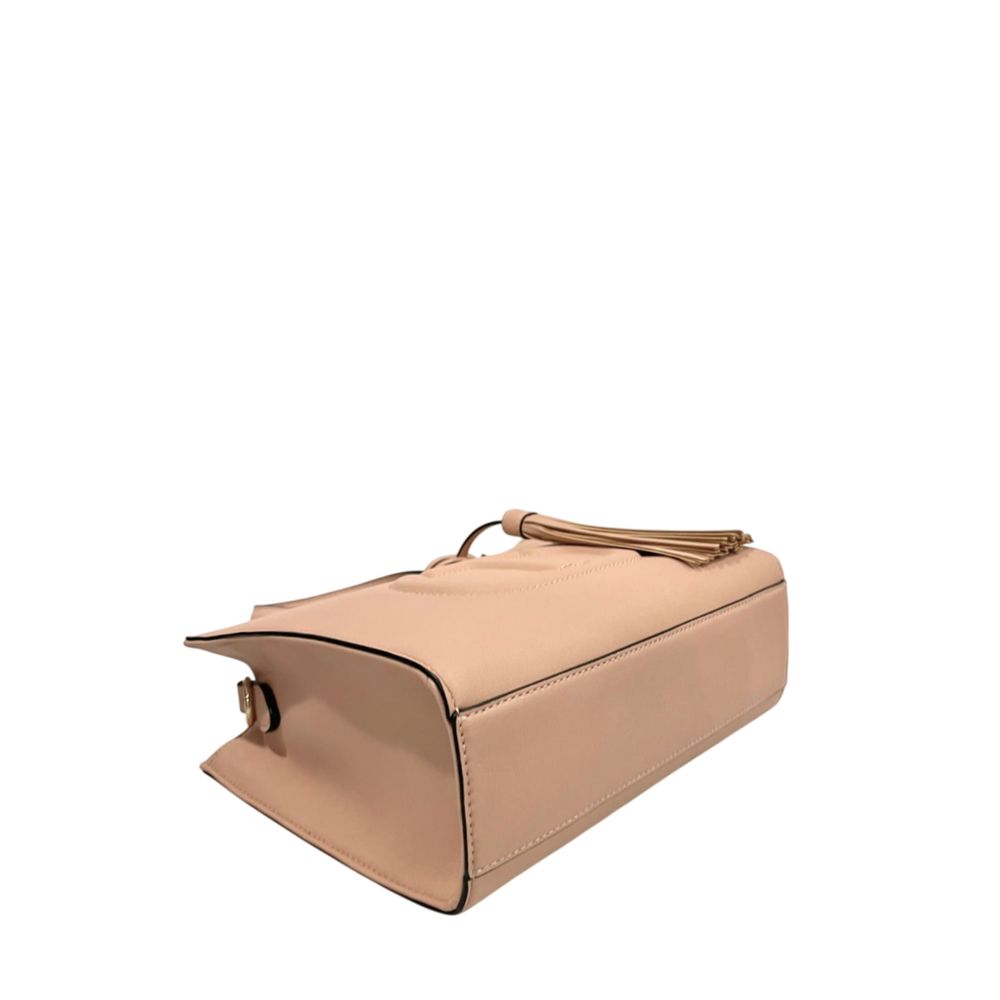 Twinset Pink PU Women Handbag | Regal Royce
