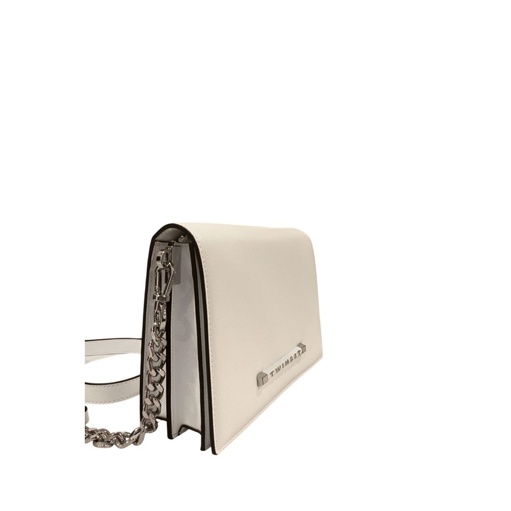 Twinset White PU Women Crossbody Bag | Regal Royce