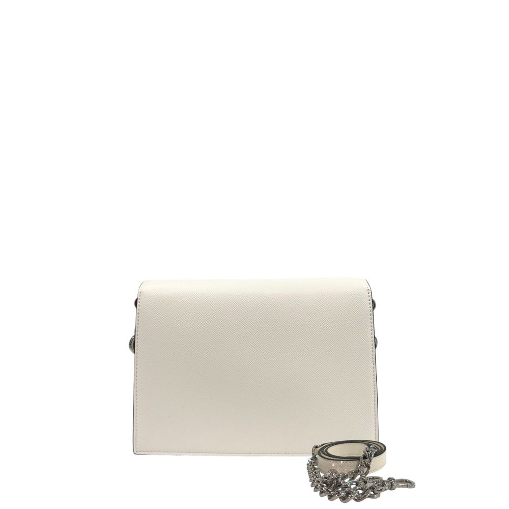 Twinset White PU Women Crossbody Bag | Regal Royce