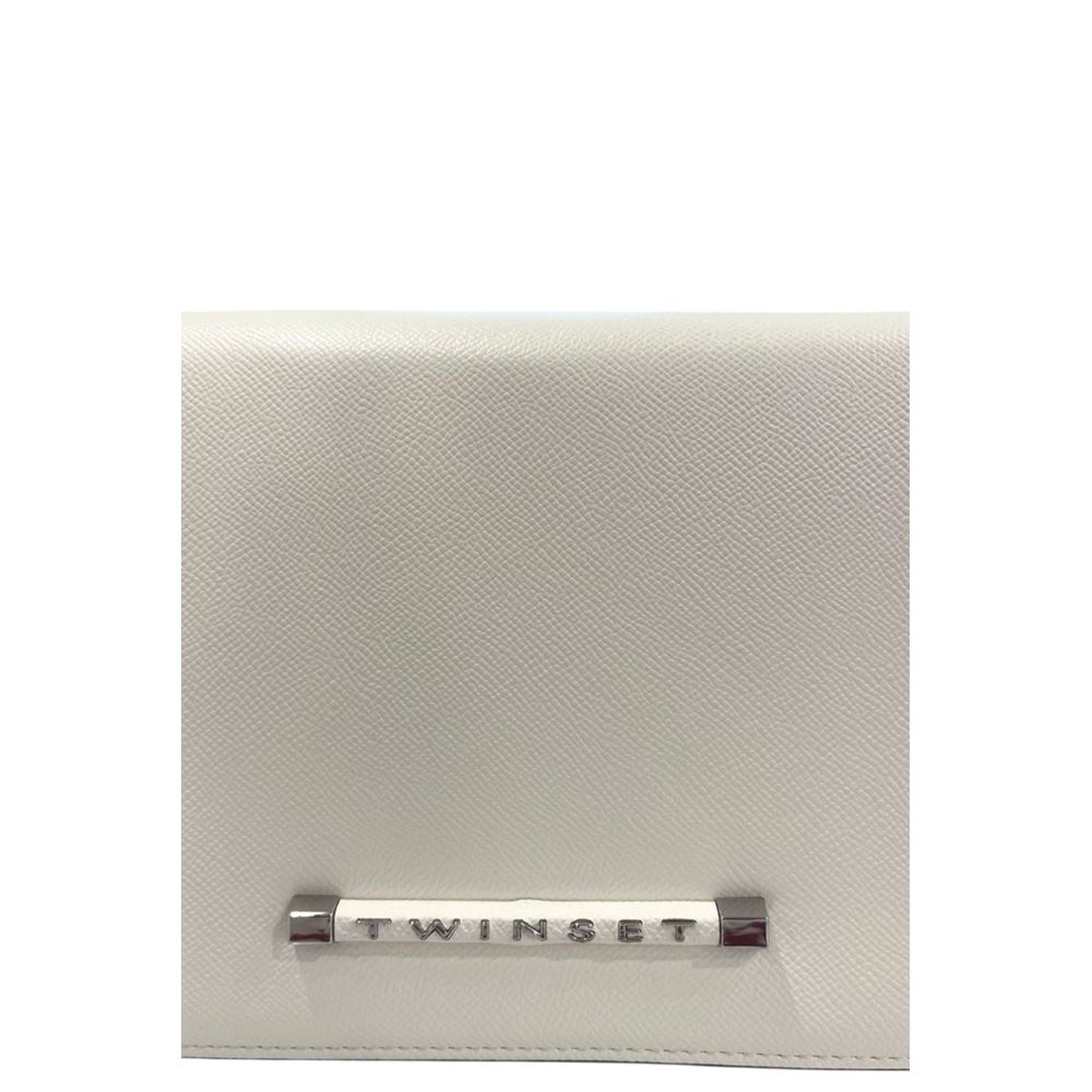Twinset White PU Women Crossbody Bag | Regal Royce