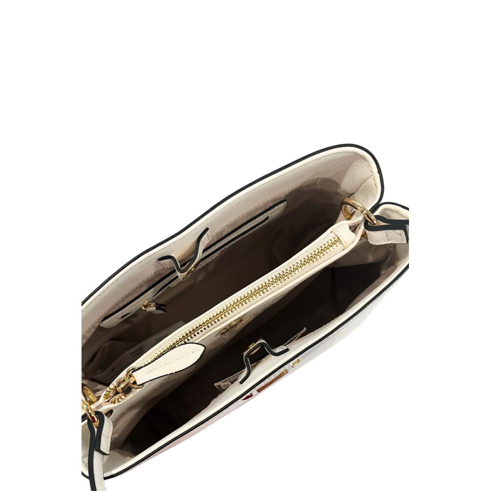 Twinset White PU Women Handbag | Regal Royce