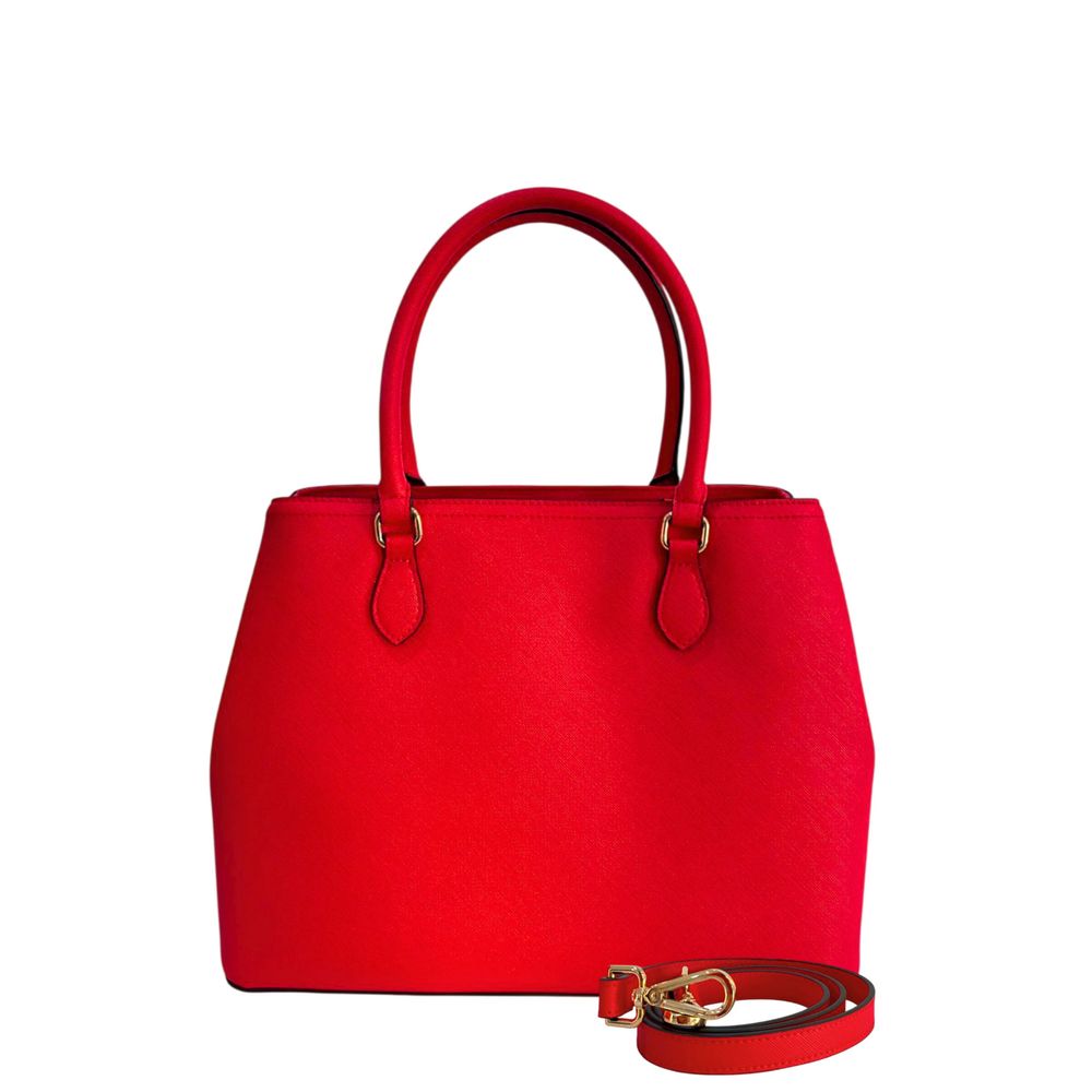 Twinset White PU Women Handbag | Regal Royce