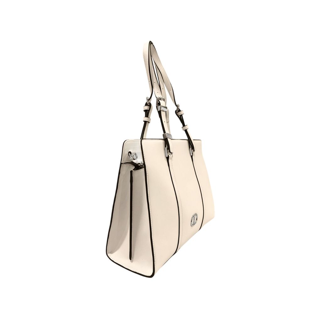 Twinset White PU Women Shoulder Bag | Regal Royce