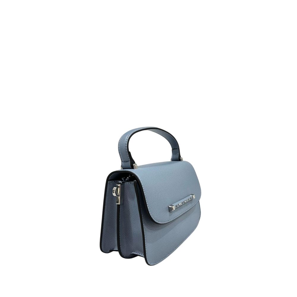 Twinset Blue PU Women Handbag | Regal Royce