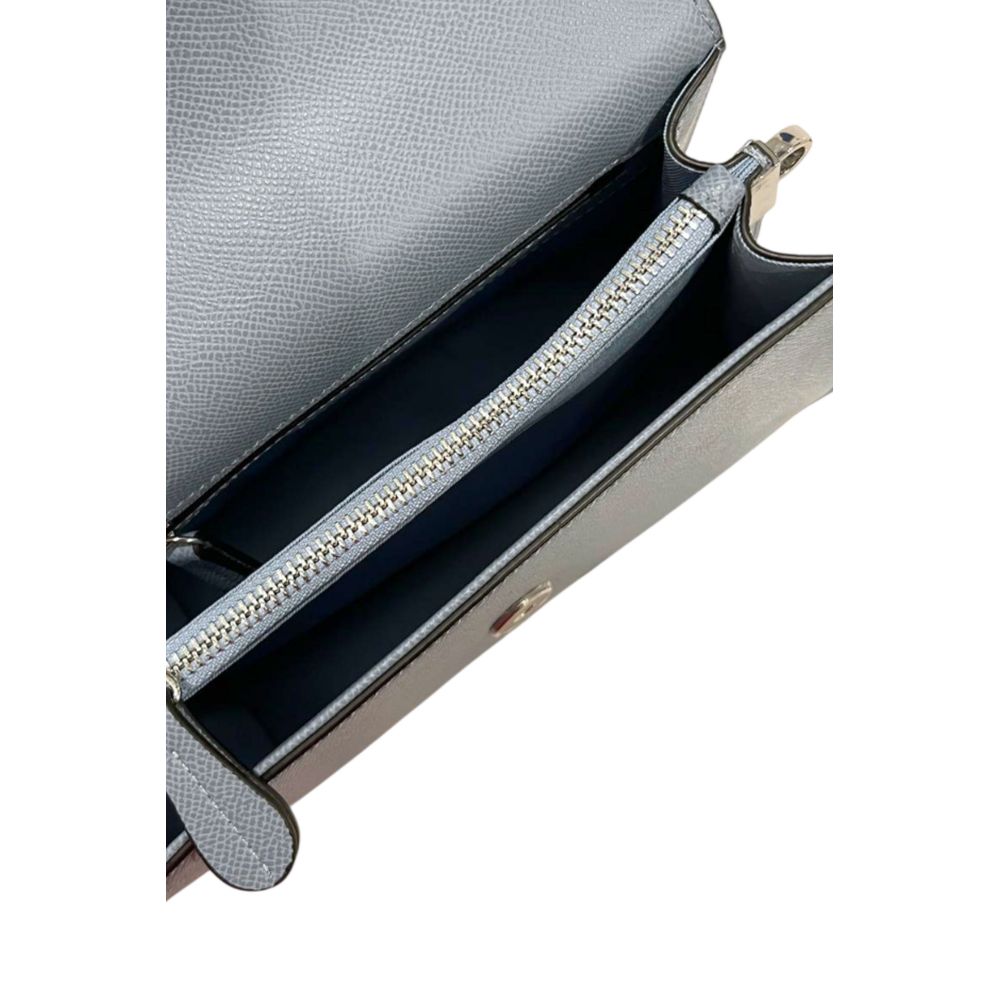 Twinset Blue PU Women Handbag | Regal Royce