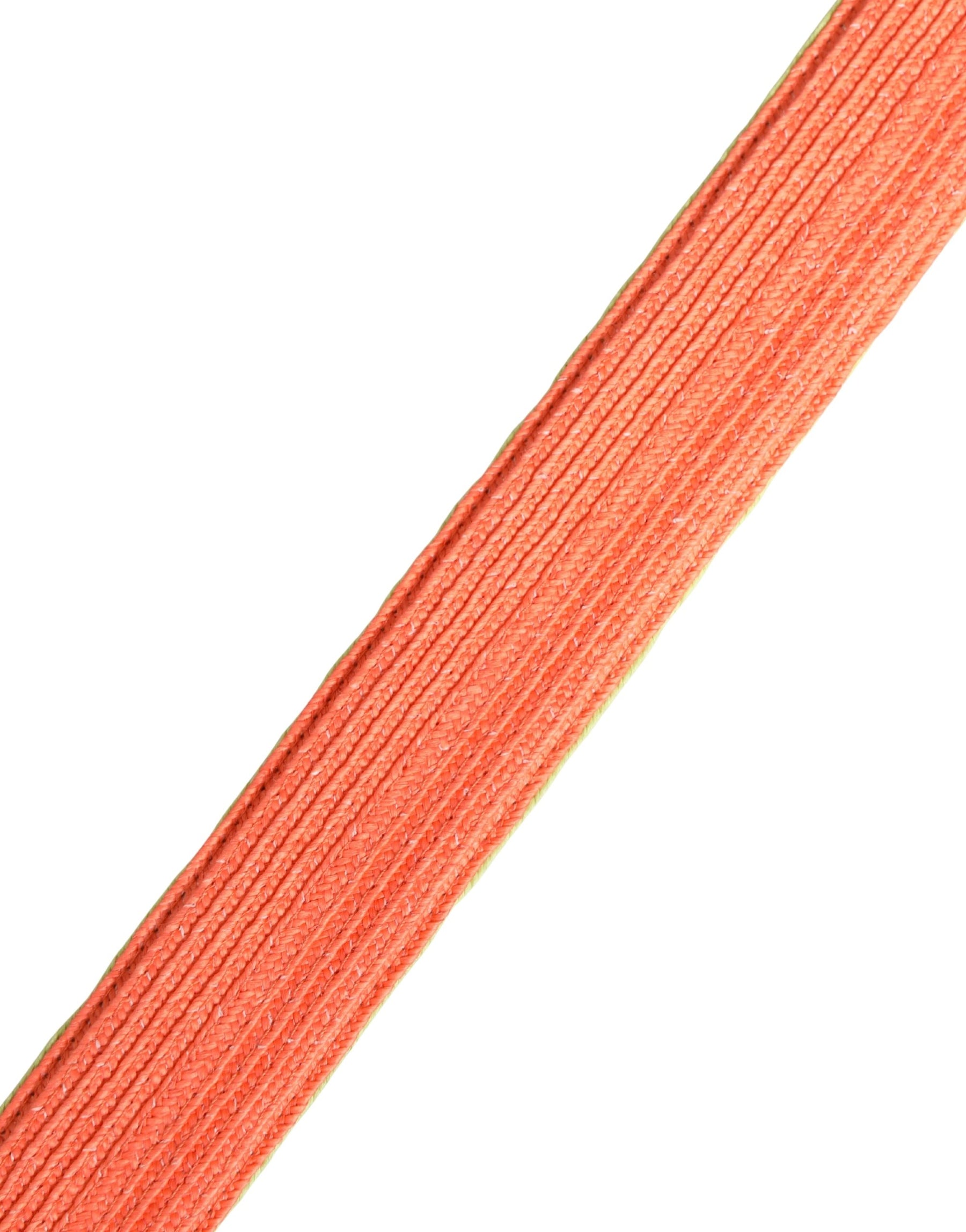 Malo Green Orange Braided Metal Buckle Waist Cintura Belt | Regal Royce