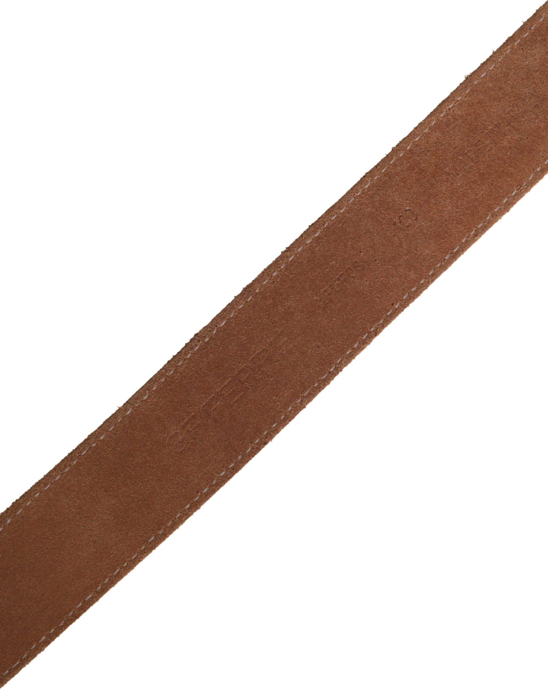 GF Ferre Men Beige Canvas Silver Metal Buckle Cintura Belt | Regal Royce