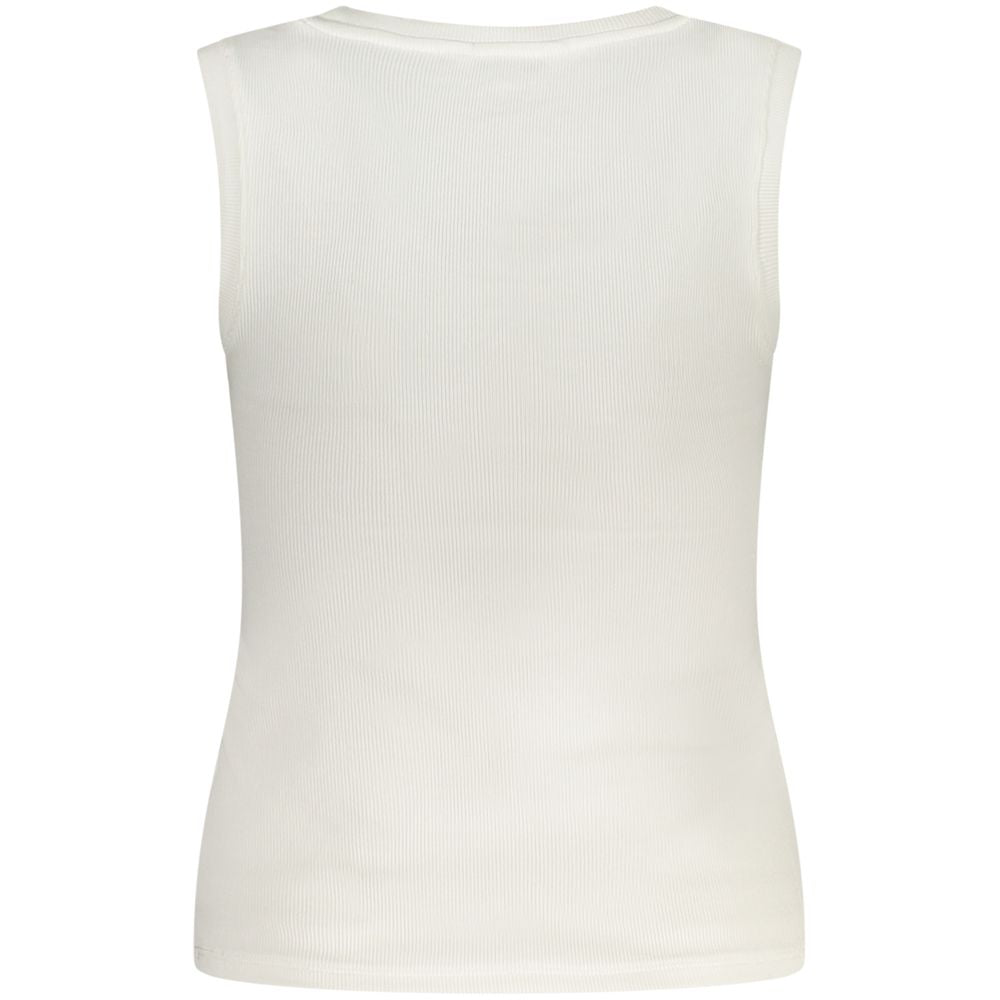 Tommy Hilfiger Bianco Cotton Women Tank Top | Regal Royce