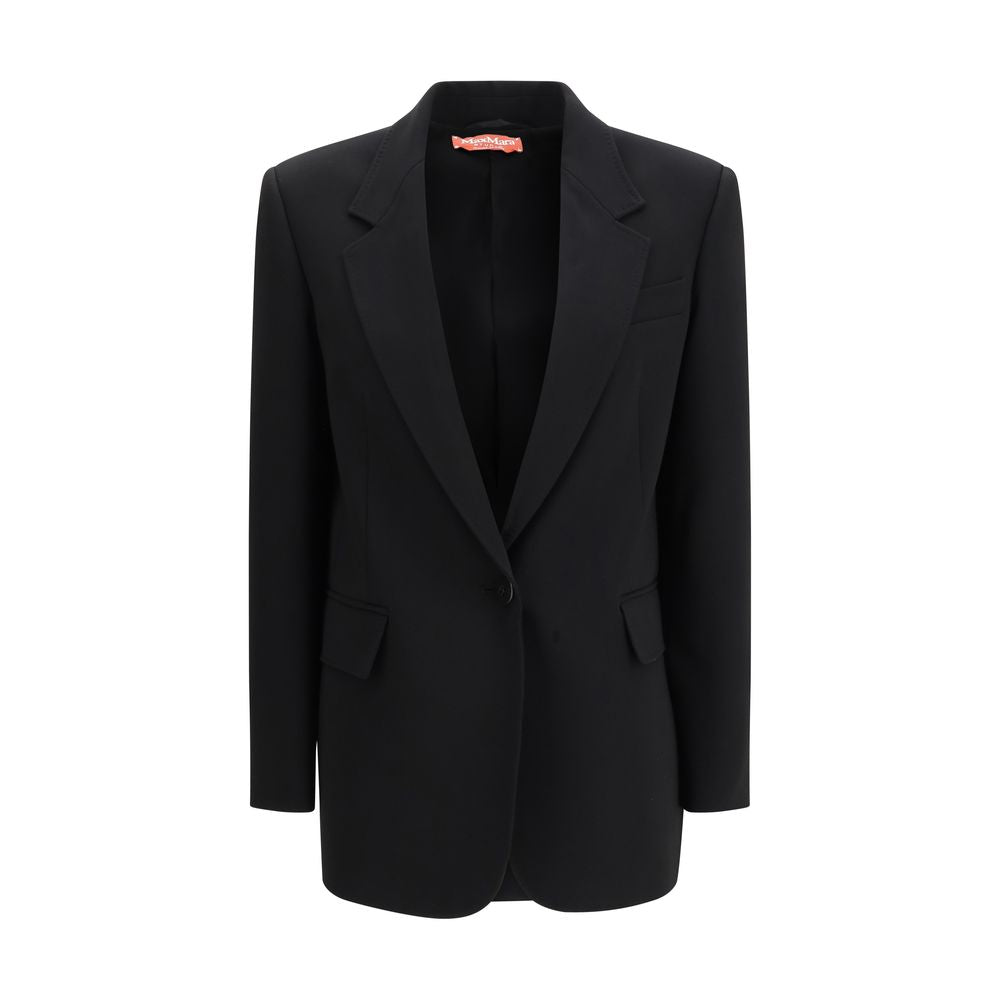 Max Mara Black Triacetate Blazer | Regal Royce