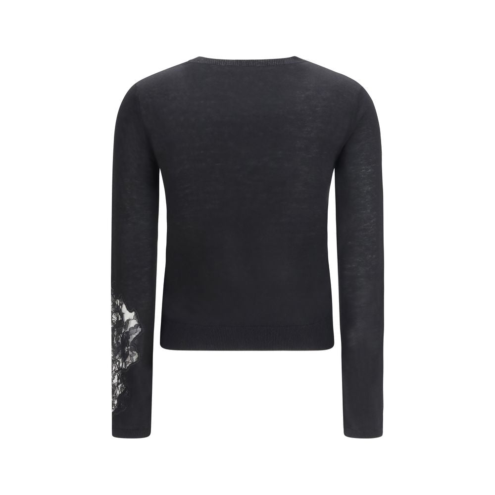 Max Mara Black Silk Sweatshirt | Regal Royce