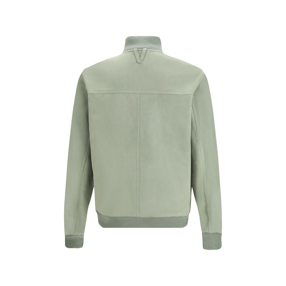 Valstar Brown Calf Leather Bos Taurus Bomber | Regal Royce