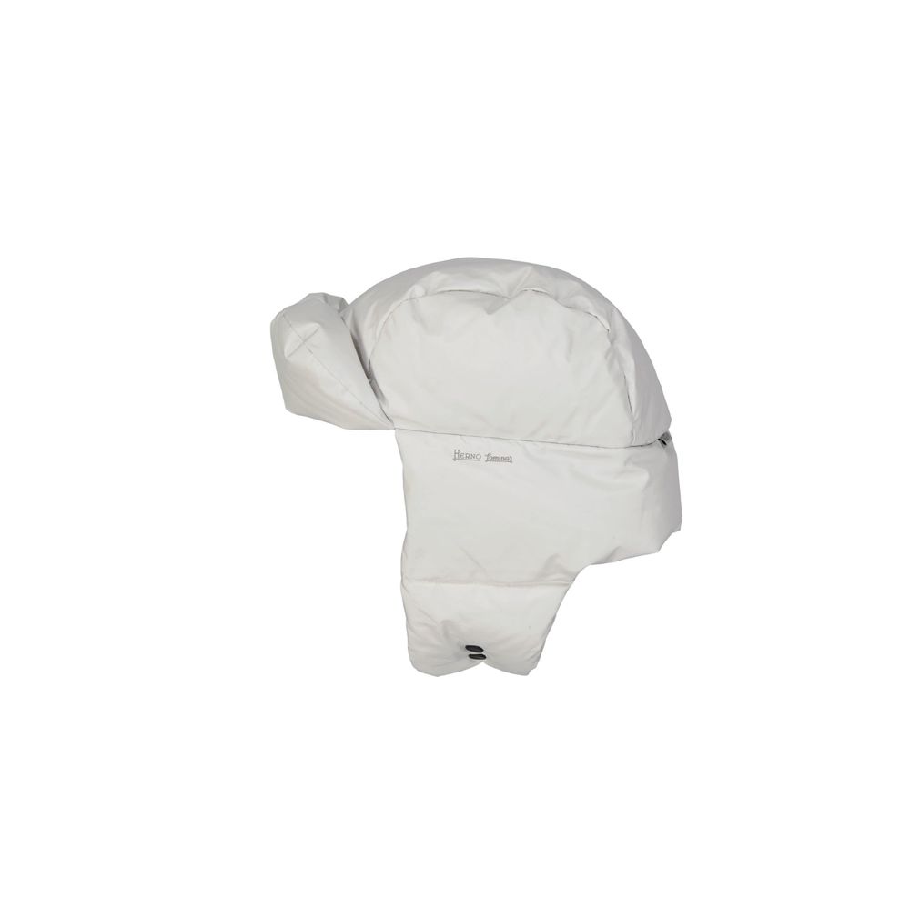 Herno White Polyester Hat | Regal Royce