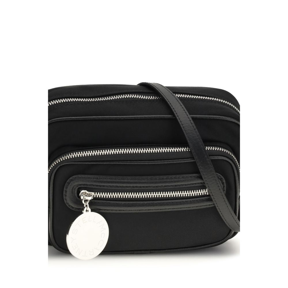 Stella McCartney Black Polyamide Shoulder Bag | Regal Royce