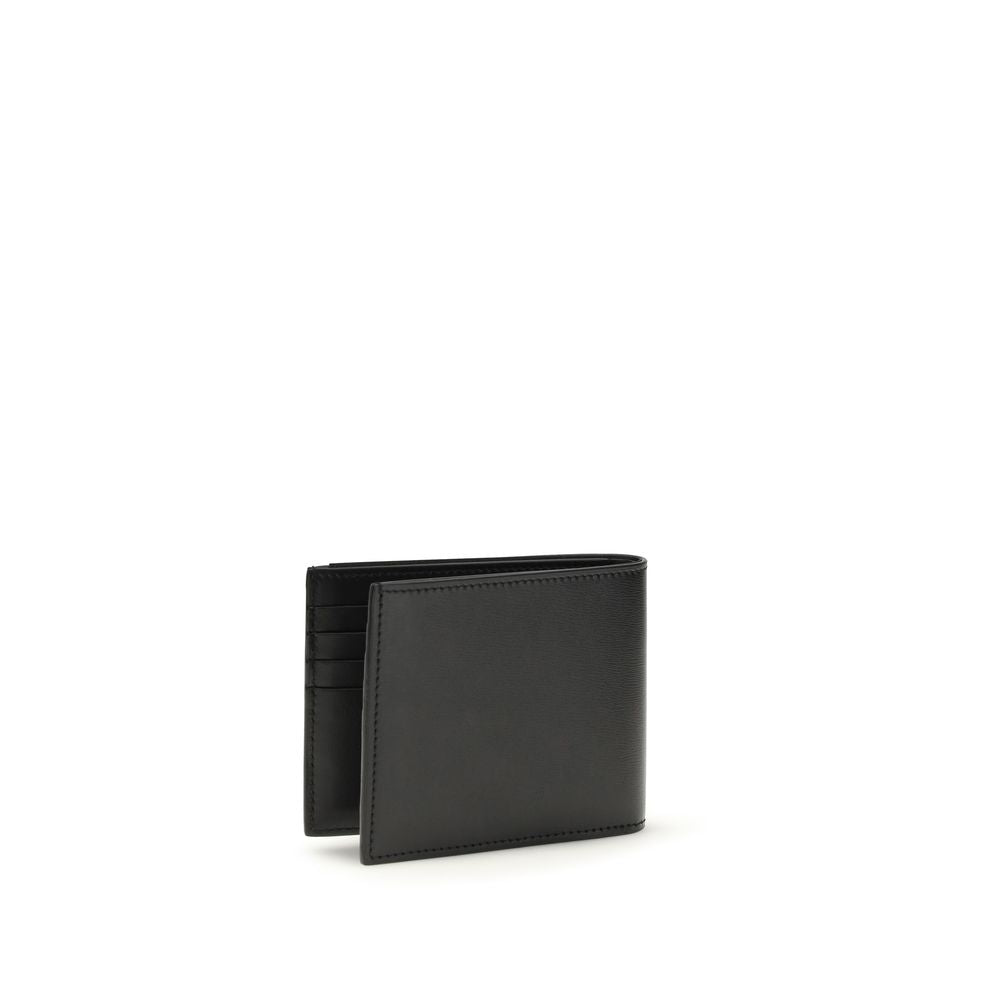 Fendi Black Calf Leather Bos Taurus Wallet | Regal Royce