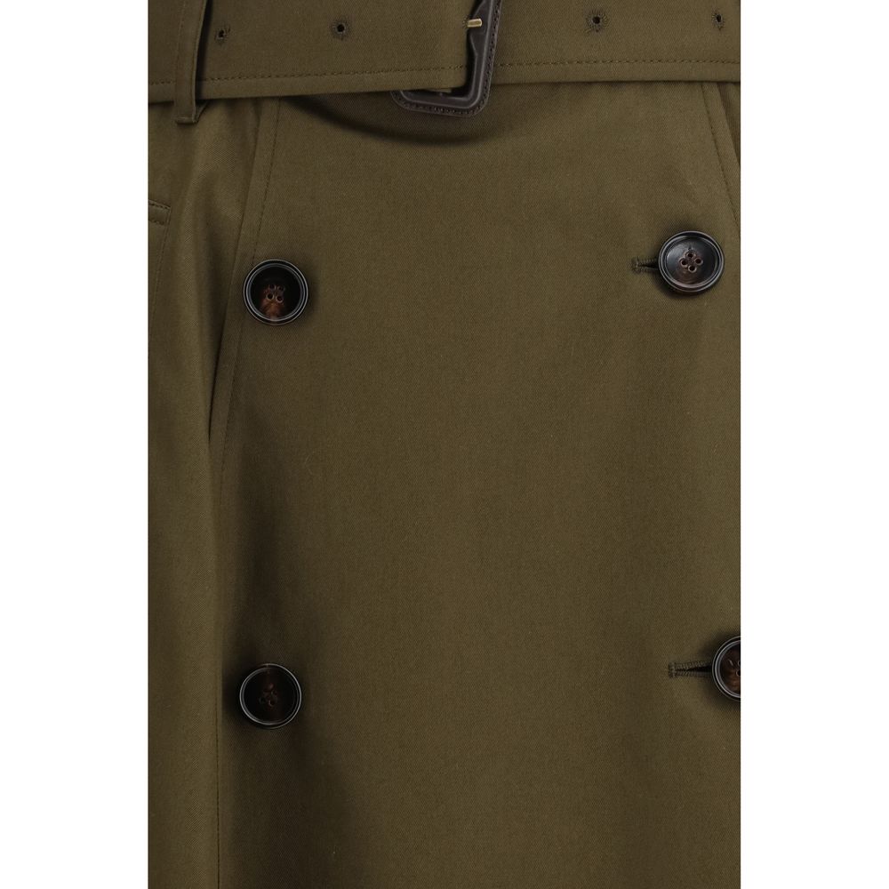 Burberry Bicolor Cotton Midi Skirt | Regal Royce