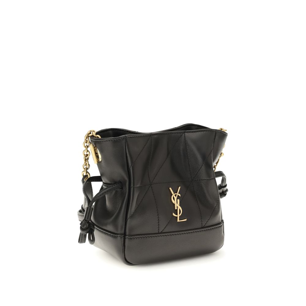 Saint Laurent Black Lamb Ovis Aries Aries Shoulder Bag | Regal Royce
