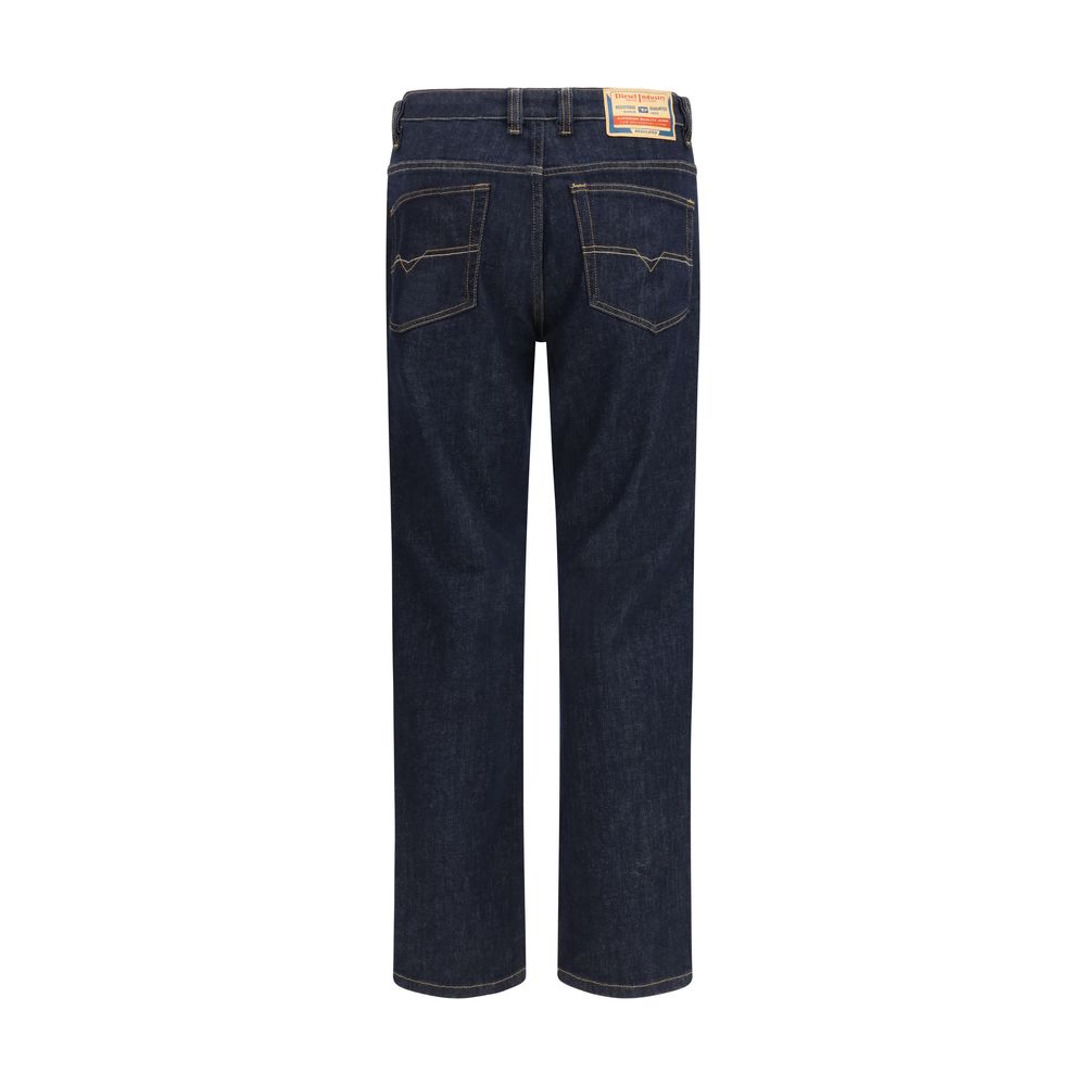 Diesel Black Cotton Slim Fit Jeans | Regal Royce