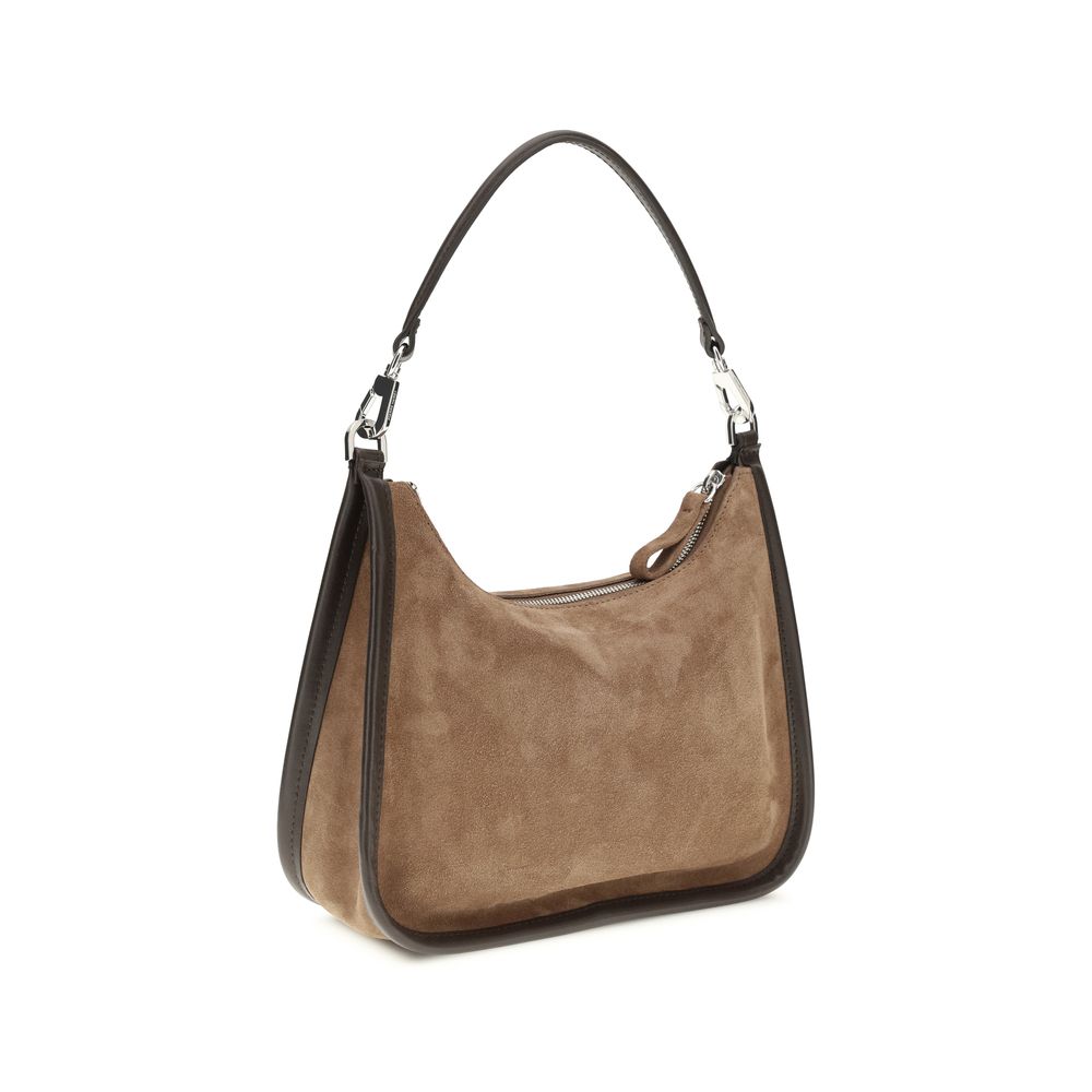 Pierre Hardy Brown Calf Leather Bos Taurus Shoulder Bag | Regal Royce