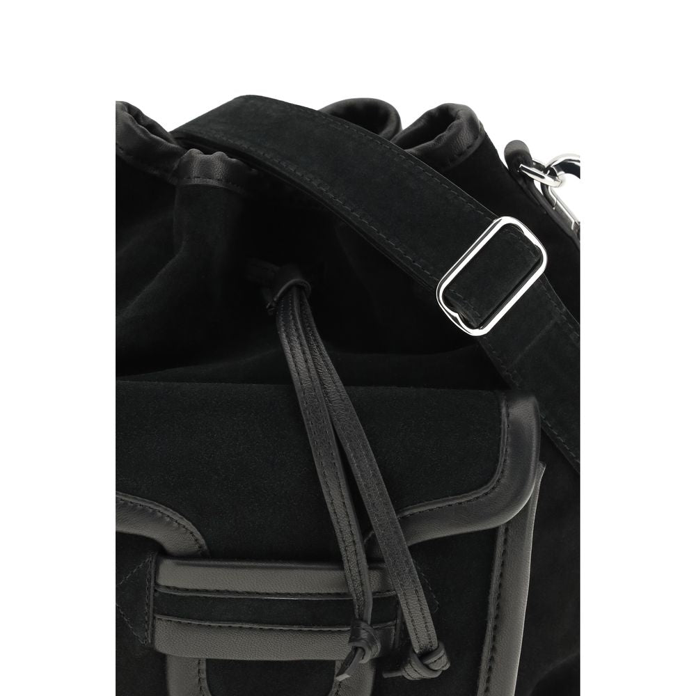 Pierre Hardy Black Calf Leather Bos Taurus Backet Bag | Regal Royce