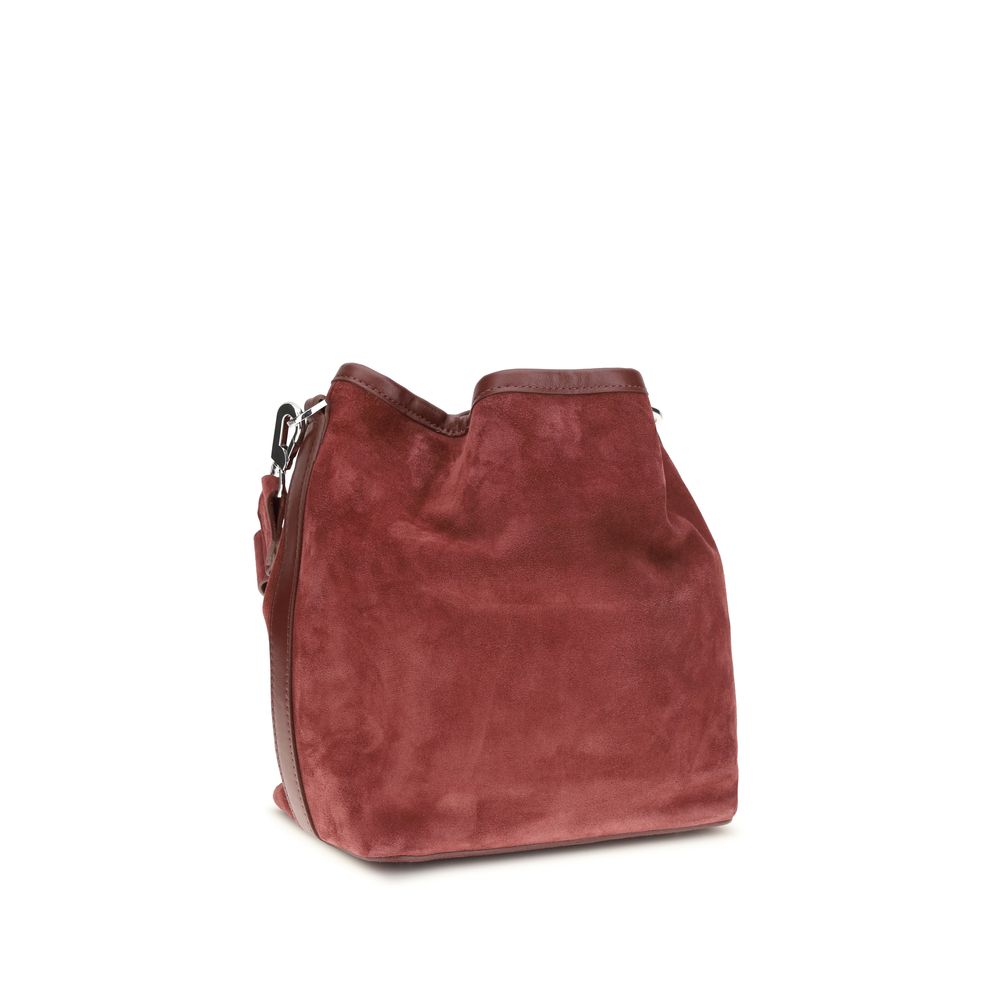 Pierre Hardy Bordeaux Calf Leather Bos Taurus Backet Bag | Regal Royce
