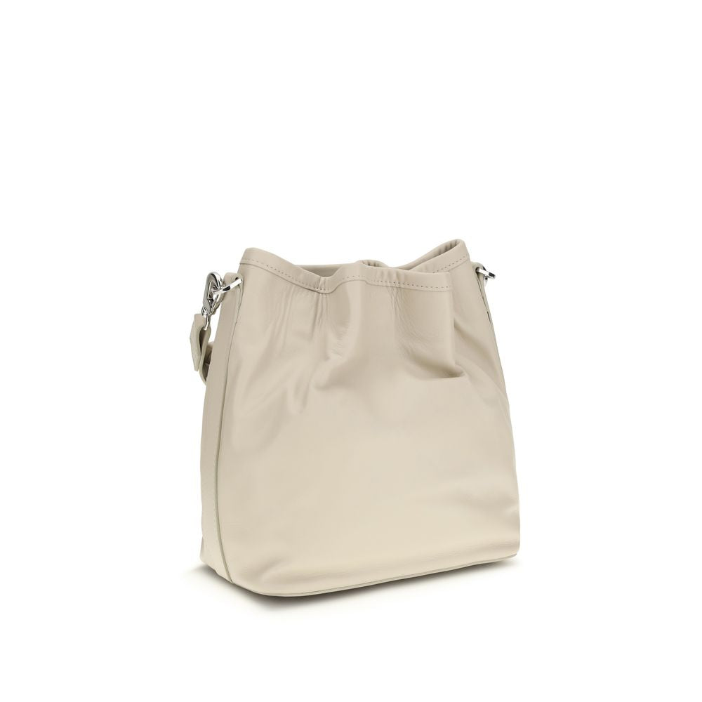 Pierre Hardy Beige Calf Leather Bos Taurus Backet Bag | Regal Royce