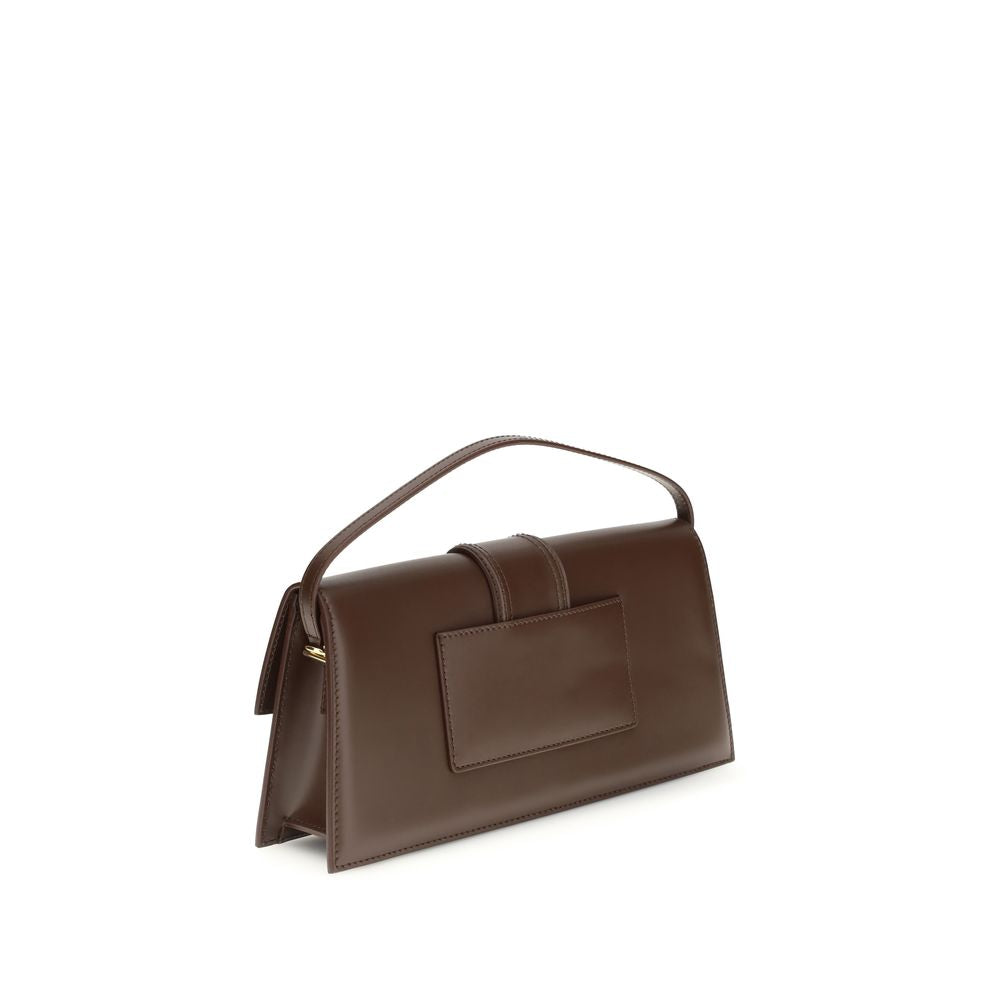 Jacquemus Brown Calf Leather Bos Taurus Shoulder Bag | Regal Royce