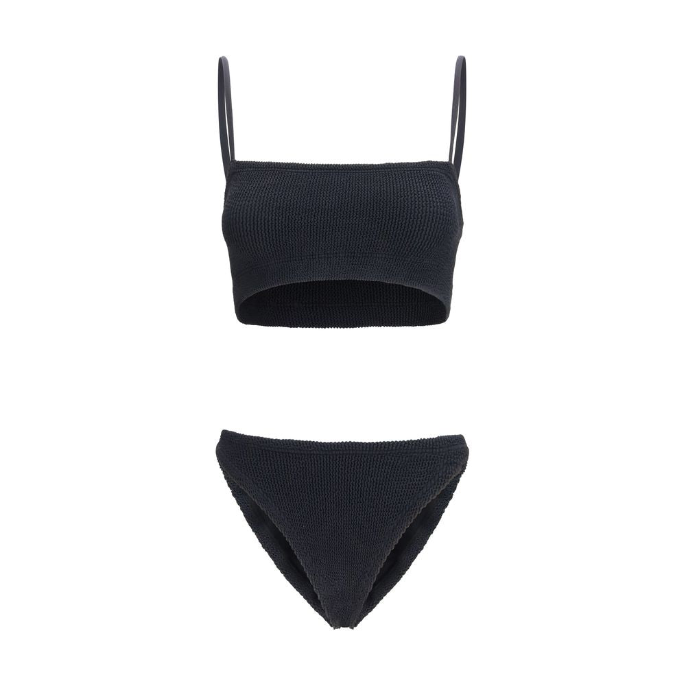 Hunza G Black Polyamide Bikini | Regal Royce