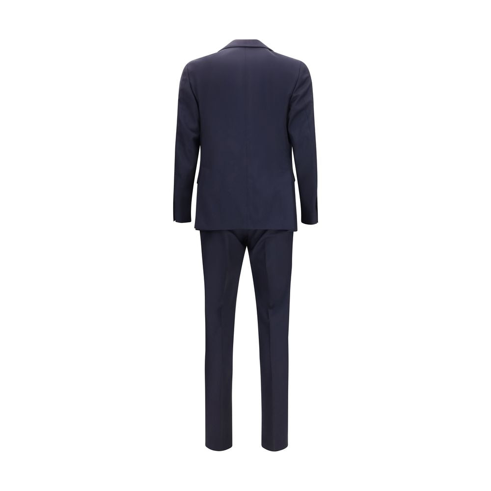 Lardini Blue Fleece Wool Two-Piece Suit | Regal Royce