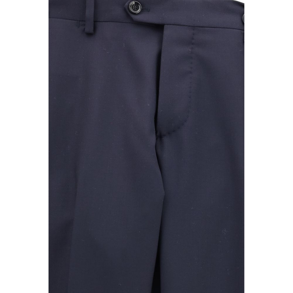 Lardini Blue Fleece Wool Two-Piece Suit | Regal Royce