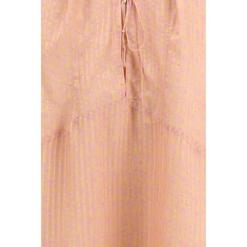 Kristina Ti Multicolor Silk Casual Dress | Regal Royce