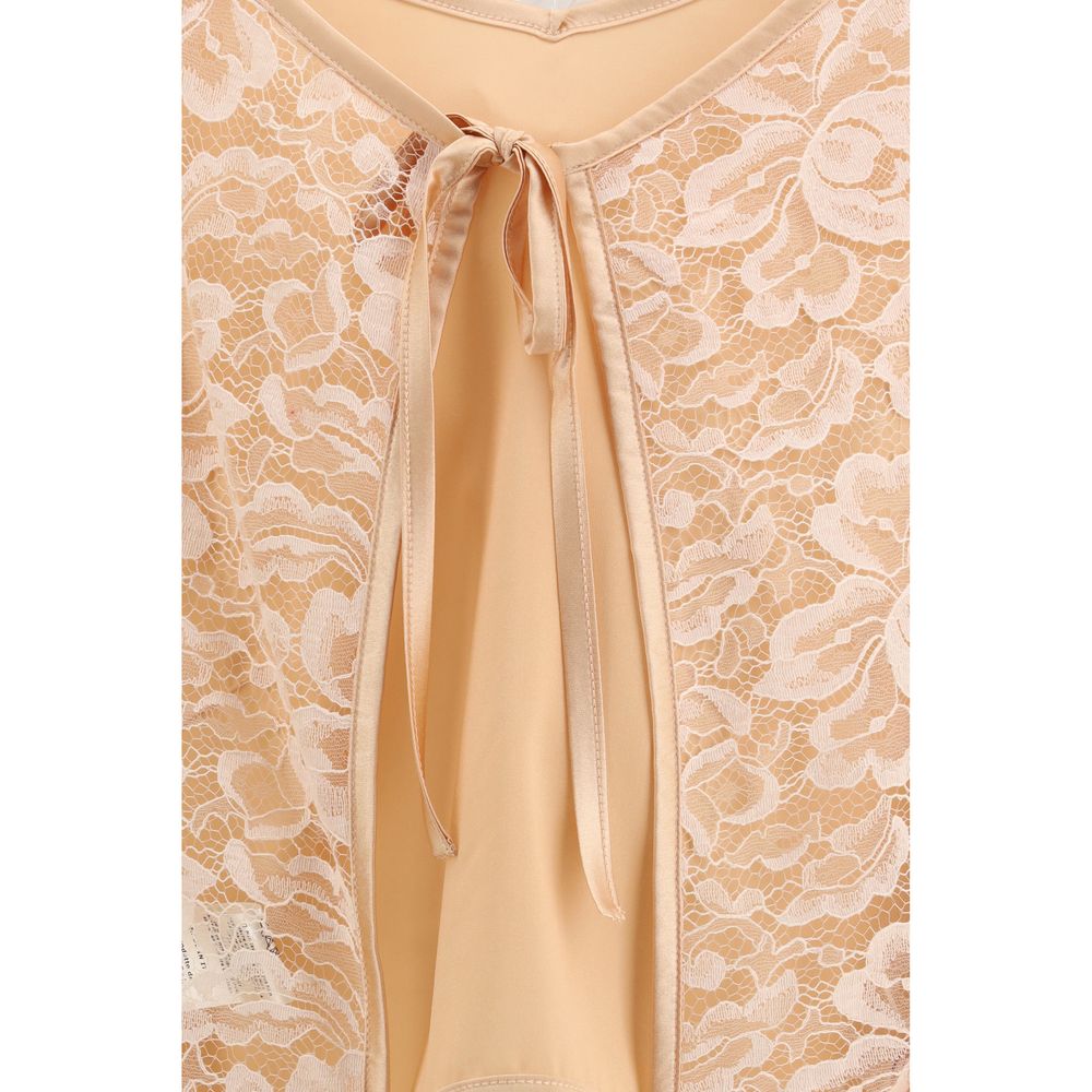 Kristina Ti Orange Silk Blouse | Regal Royce