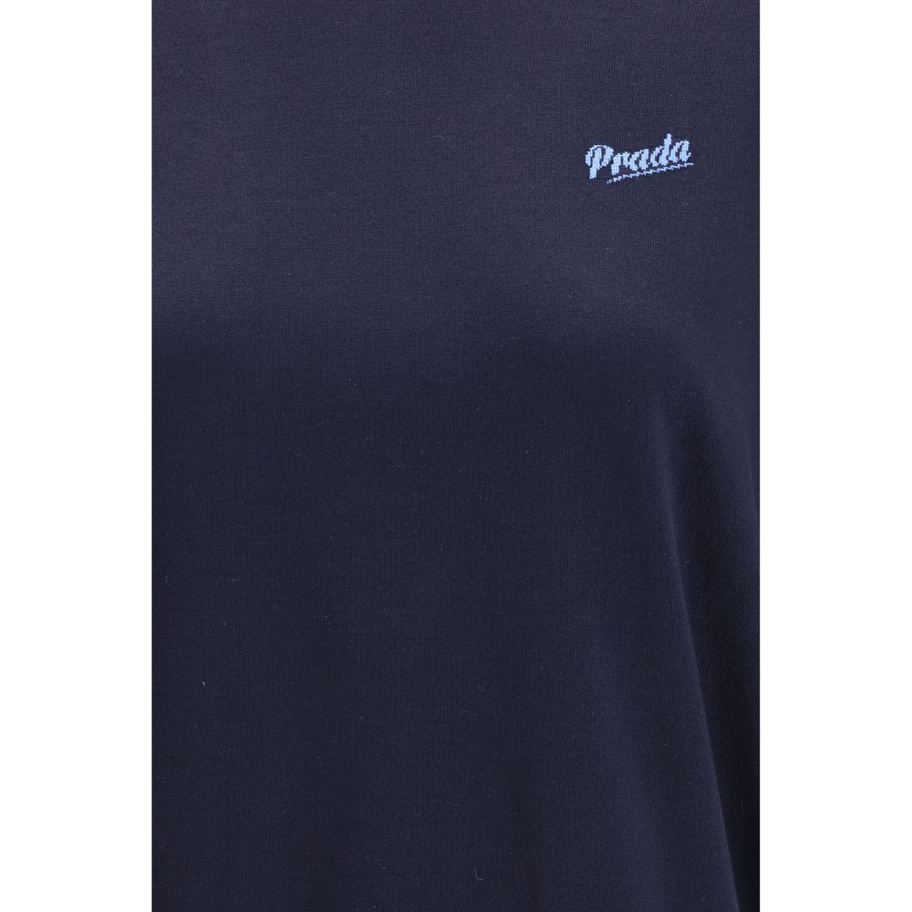 Prada Blue Silk Sweatshirt | Regal Royce