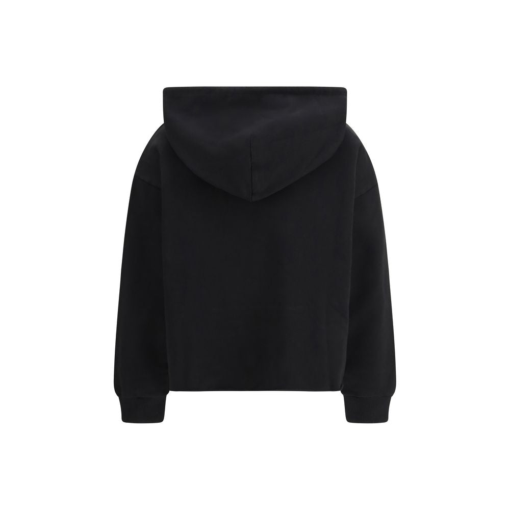 MM6 Black Cotton Sweatshirt | Regal Royce