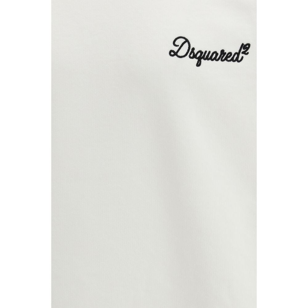 Dsquared² White Cotton Sweatshirt | Regal Royce